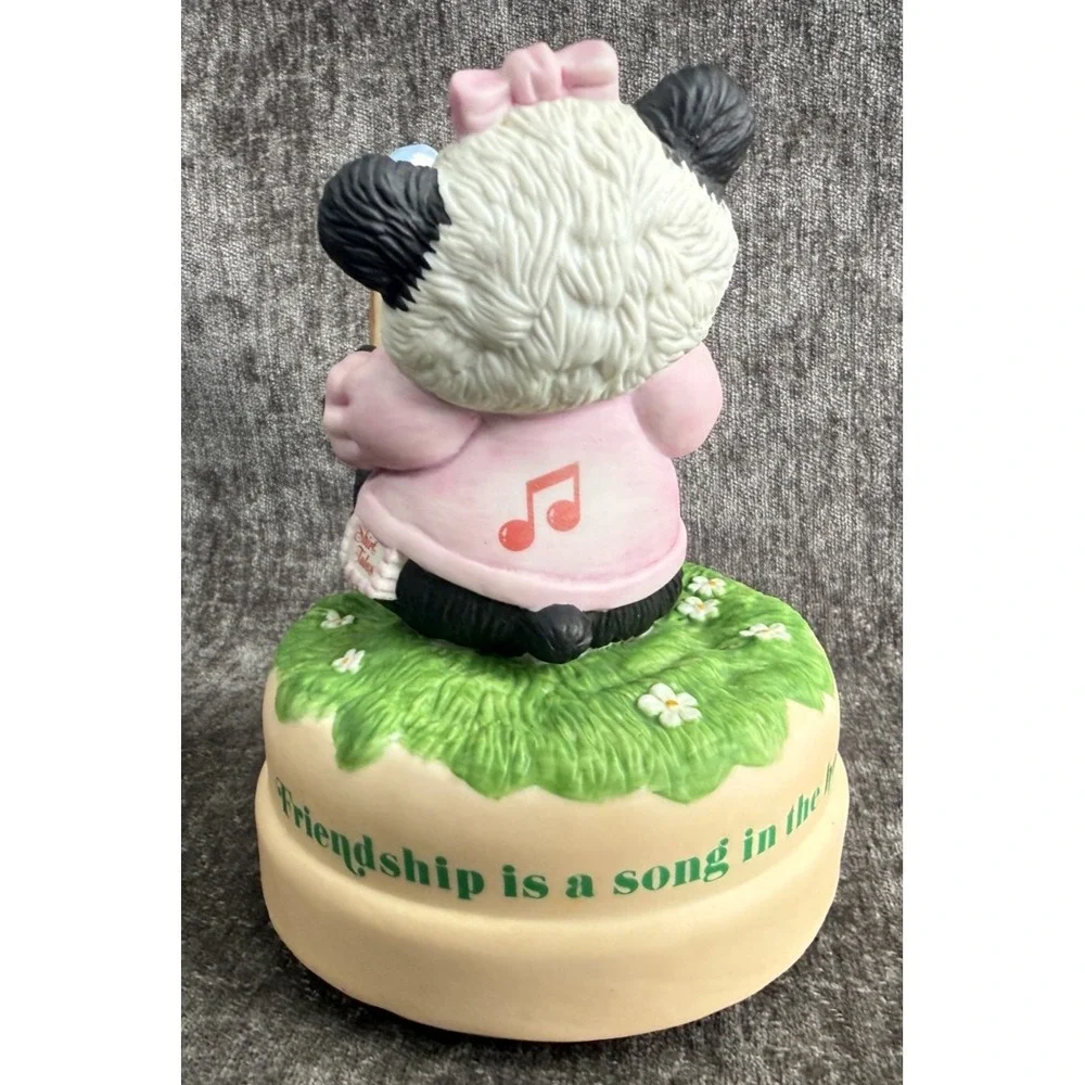 Vintage Hallmark Shirt Tales Pammy Panda Music Box Friendship Is A Song